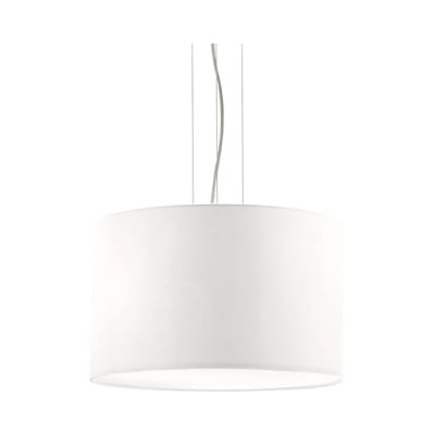 IDEAL LUX Suspension Blanche WHEEL 3 ampoules