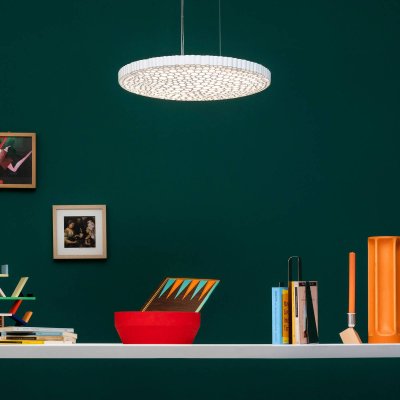 ARTEMIDE Suspension Calipso LED plastique blanc / &Oslash; 52 cm - 