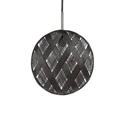 FORESTIER Suspension Chanpen Diamond tissu noir / &Oslash; 36 cm - 
