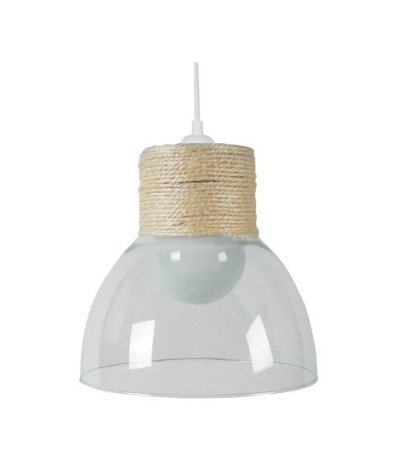 TOSEL Suspension corde - h. 90 cm - transparent