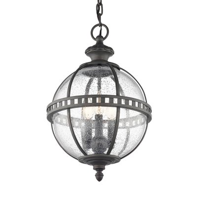 KICHLER Suspension d&acute;ext&eacute;rieur Halleron de style victorien