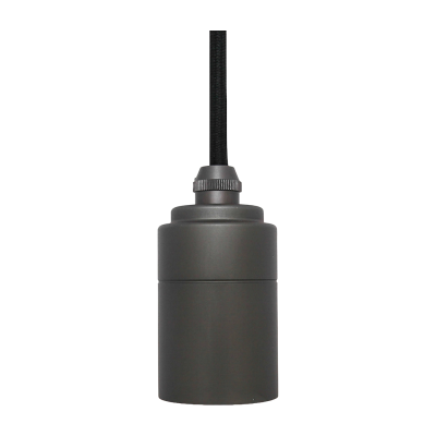 TALA Suspension douille simple Graphite noir 60W Gris 