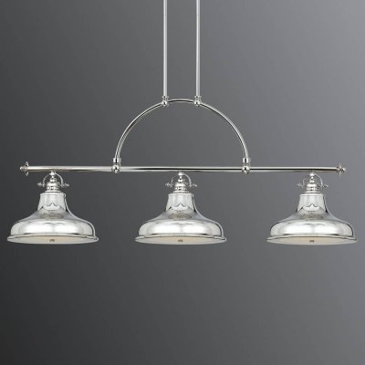QUOIZEL Suspension Emery, argent, 3 ampoules