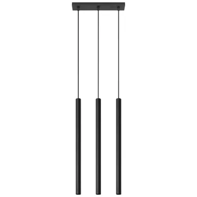 SOLLUX LIGHTING Suspension en acier noir Pastelo 3 - Sollux