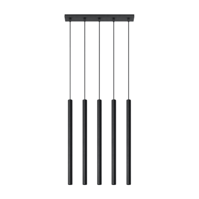 SOLLUX LIGHTING Suspension en acier noir Pastelo 5 - Sollux