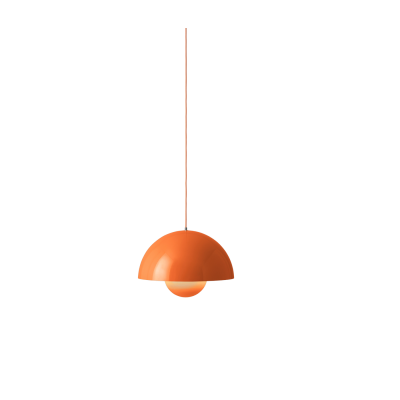 &TRADITION Suspension en acier orange acidul&eacute; 50cm Flowerpot VP2 - 