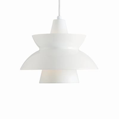 LOUIS POULSEN Suspension en aluminium blanc 28,3 x 24,5 cm Doo-Wop - 