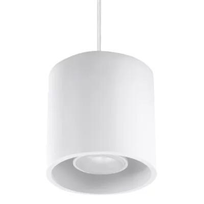 SOLLUX LIGHTING Suspension en aluminium blanc Orbis - Sollux