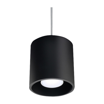SOLLUX LIGHTING Suspension en aluminium noir Orbis - Sollux