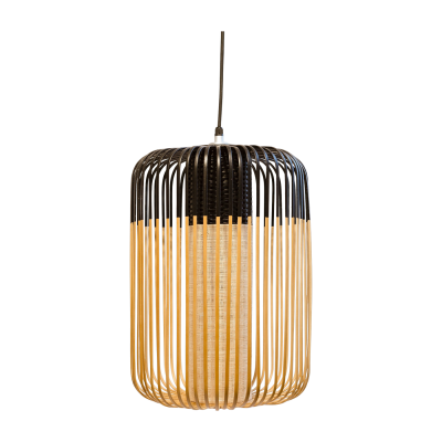 FORESTIER Suspension en bambou noir 50 cm Bamboo Light - 