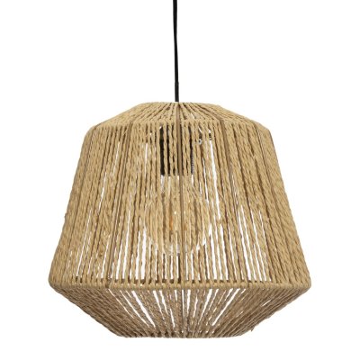 ATMOSPHERA Suspension en corde Jily - Beige - d 29 cm