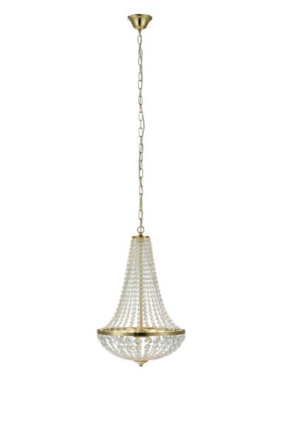 MARKSLöJD Suspension en cristal GR&Auml;NS&Ouml; Laiton 2 ampoules