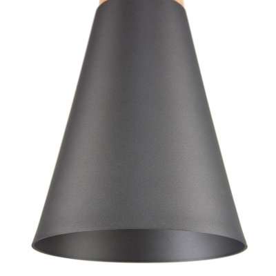 MAYTONI Suspension en m&eacute;tal grise 14 cm Bicones - 