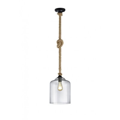 TRIO LIGHTING Suspension industrielle et vintage judith