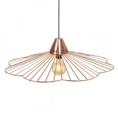 C CREATION Suspension Kananga - m&eacute;tal filaire coloris cuivre
