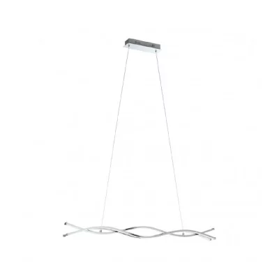 EGLO Suspension LASANA 2 3 ampoules chrome