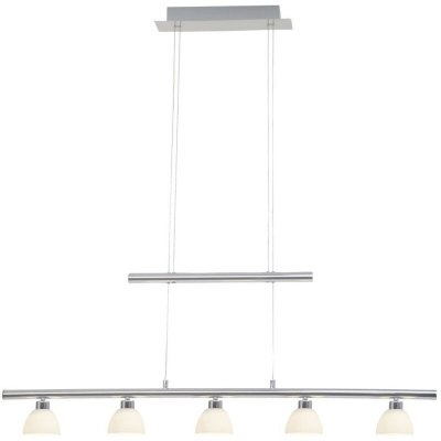 BRILLIANT Suspension LED &agrave; 5 lumi&egrave;res ajustable en hauteur Tonja