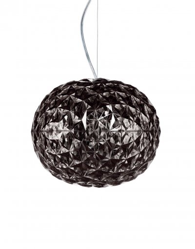 KARTELL Suspension LED de designer gris fum&eacute;e Planet
