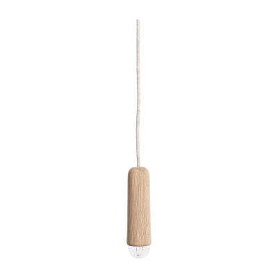 HARTO Suspension Luce S Long ch&ecirc;ne naturel Marron Hart&ocirc;