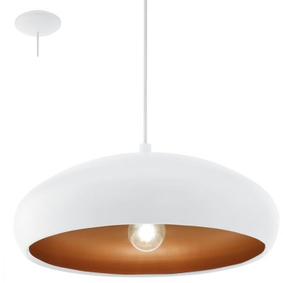 EGLO Suspension mogano 1 blanc, cuivre, E27 max. 1X60W - 