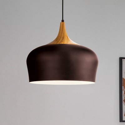 EGLO Suspension noire obregon d35 cm - noir