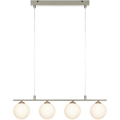 MARKSLOJD Suspension QUATTRO en acier 4 ampoules
