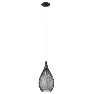 EGLO Suspension RAZONI 1 ampoule noir