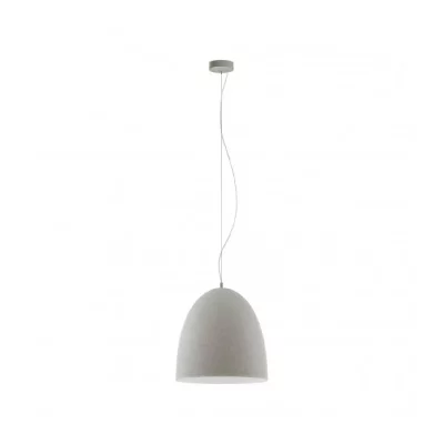 EGLO Suspension sarabia 1 ampoule gris diam&egrave;tre 40.5 cm