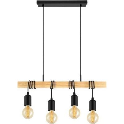 EGLO Suspension Townshend &agrave; 4&nbsp;lampes