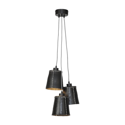GOOD & MOJO Suspension trio noire en pneu recycl&eacute; Amazon - Good&Mojo