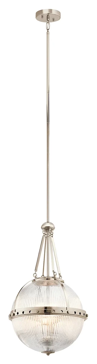KICHLER Suspensions aster nickel 3x60w e14