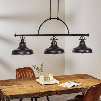 QUOIZEL Suspensions emery 3x100w noir