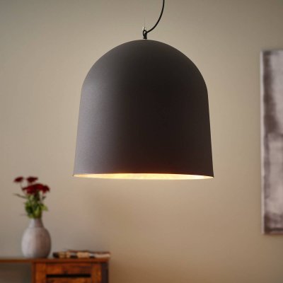 FARO BARCELONA Suspensions noir + or 3 x e27 crater