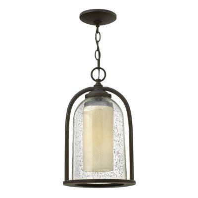 HINKLEY Suspensions quincy 1x100w bronze fonc&eacute;