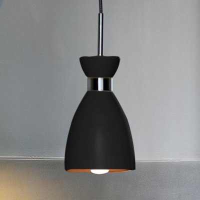 FARO BARCELONA Suspensions retro noir et or 1xe14 20w