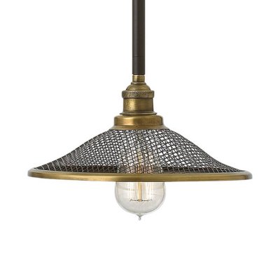 HINKLEY Suspensions rigby 1x100w bronze fonc&eacute;