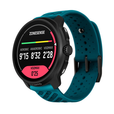 SUUNTO  - Montre connect&eacute;e -  Race 2 Wave Blue  - Bleu