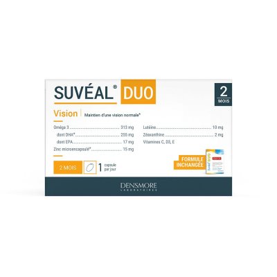 DENSMORE Suv&eacute;al&reg; DUO Boite 2 mois 60 capsules