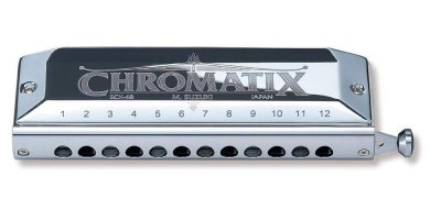 SUZUKI  Harmonica chromatique 12 trous en DO