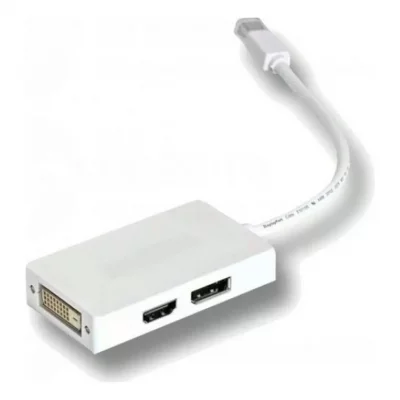 GENERIQUE SVD Pro C&acirc;ble DisplayPort Mini Display port m&acirc;le / HDMI + DVI + DisplayPort femelle