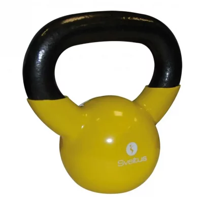 SVELTUS  kettlebell jaune 4 kg