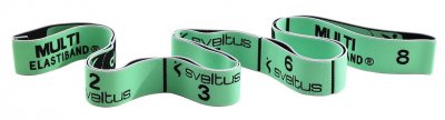 SVELTUS  Multi Elastiband - Bande de musculation 10 kg