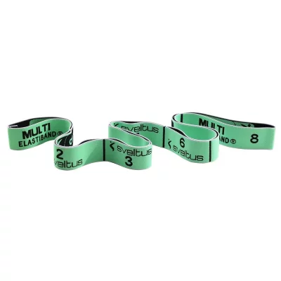 SVELTUS  Multi Elastiband - Bande de musculation 10 kg