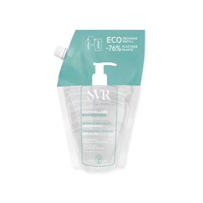 SVR  Physiopure Recharge Eau Micellaire 400 ml - Doypack 400 ml