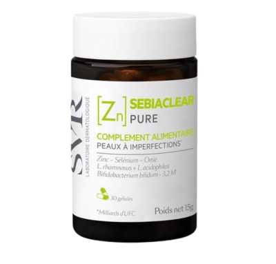 SVR  Sebiaclear Compl&eacute;ments alimentaires - &eacute;lules 30g