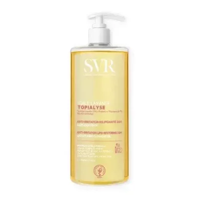 SVR  Topialyse huile micellaire nettoyante pour peaux s&egrave;ches &agrave; atopiques 1000 ml