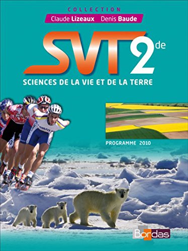 SVT 2de Manuel de l'&eacute;l&egrave;ve Petit format (&Eacute;d. 2010)
