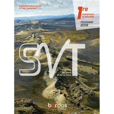 SVT Baude Jusserand 1re 2019 - Manuel de l'&eacute;l&egrave;ve