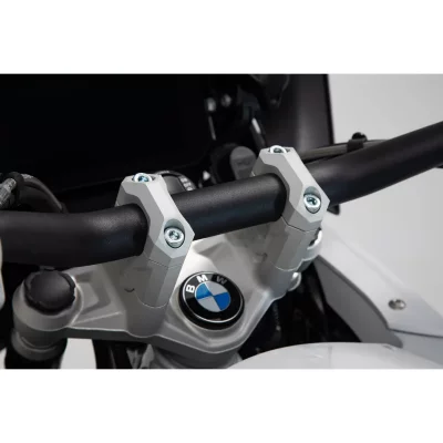 SW MOTECH Sw-motech 20 Mm Leh.07.039.12401/s Handlebar Riser Argent&eacute;