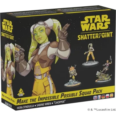 ATOMIC MASS GAMES SW Shatterpoint: Make The Impossible Possible Sq P -  Jeu de soci&eacute;t&eacute; - AMGSWP44ML 